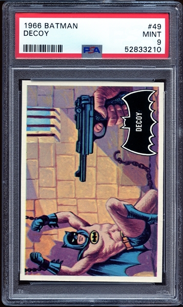 1966 Topps Batman #49 Decoy PSA 9 MINT