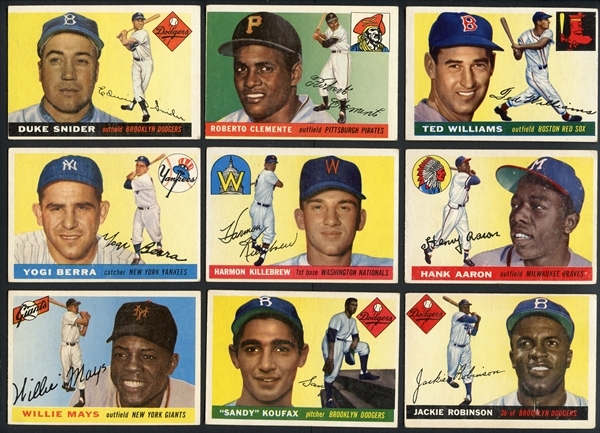 1955 Topps Baseball Complete Set