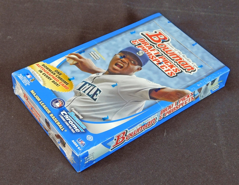 2011 Bowman Draft Picks and Prospects Unopened Hobby Box