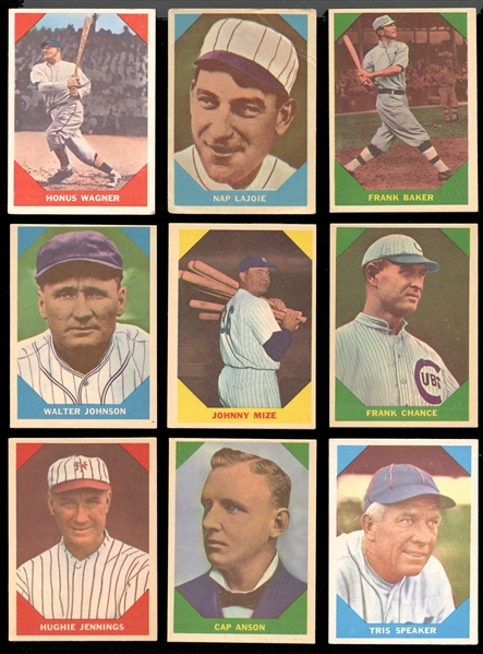 1960 Fleer Baseball Group of (64)