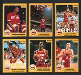 1984 Star Co. Houston Rockets Team Set With Olajuwon Rookie