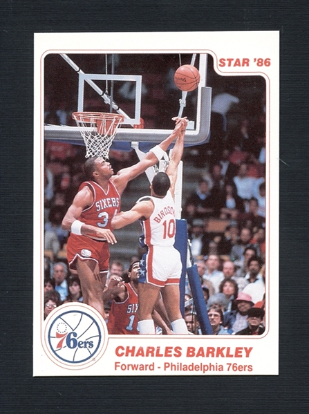 1985-86 Star Co. #2 Charles Barkley