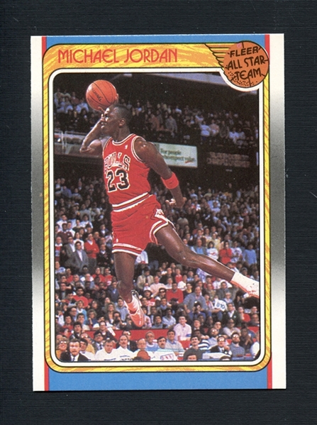 1988 Fleer #120 Michael Jordan All Star