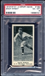 1916 M101-4 Sporting News #188 Zach Wheat PSA 6 EX/MT