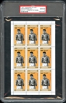 1971 Manama Stamp Great Olympic Champions Muhammad Ali Complete Panel PSA 10 GEM MINT 