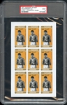 1971 Manama Stamp Great Olympic Champions Muhammad Ali Complete Panel PSA 9 MINT