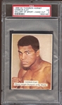 1966 DC Thomson Hornet Gallery of Sport Hand Cut Cassius Clay PSA 3 VG