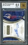 2017 Immaculate Collection #29 Lionel Messi Immaculate Moments Autos 12/25 BGS 8.5 NM-MT+ AUTO 10