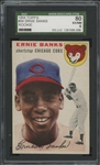 1954 Topps #94 Ernie Banks 80 SGC 6 EX-NM
