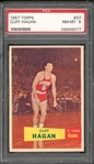 1957 Topps Basketball #37 Cliff Hagan PSA 8 NM-MT