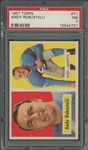1957 Topps #71 Andy Robustelli PSA 7 NM