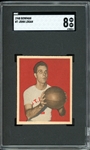1948 Bowman #7 John Logan SGC 8 NM-MT