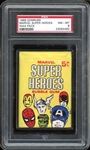 1966 Donruss Marvel Super Heroes Unopened Wax Pack PSA 8 NM-MT