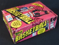 1981-82 Topps Basketball Unopened Wax Box BBCE