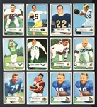 1954 Bowman Football High Grade Shoebox Collection Of 46 Cards With HOFers And Blanda (R) 