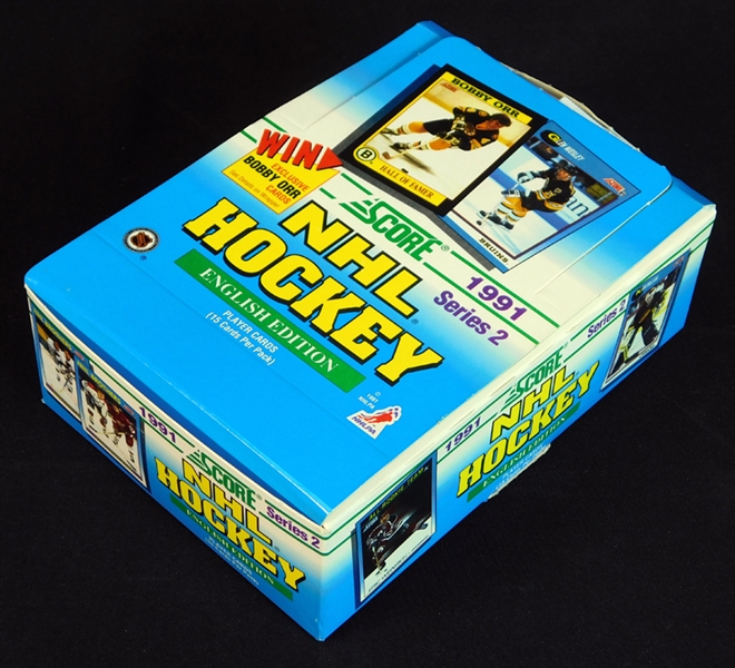 1991 NHL Score Series 2 Unopened Hobby Box