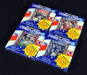 1990 Stars N Stripes Unopened Box Group of (4)