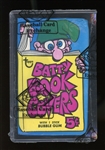 1968 Topps Batty Book Covers Wax Pack BBCE