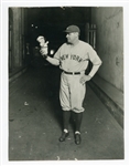 Babe Ruth Posing With First Lee Jeans Doll