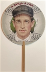 Circa 1910 Hal Chase "Fan for a Fan"