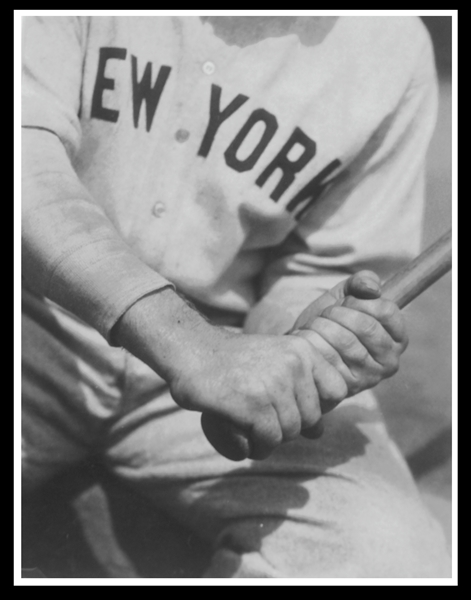 Babe Ruth Hands