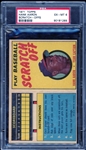 1971 Topps Scratch-Offs Hank Aaron PSA 6 EX-MT