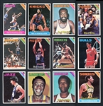 1975 Topps Basketball Partial Set (210/330) With 1125 Total Cards Including Stars And HOFers