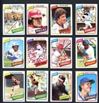 1980 Topps Baseball Partial Set 429/726 Including Stars & HOFers