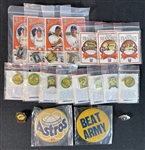 Pin Collection With Mays, McCovey
