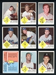 1963 Fleer Partial Complete Set 43/66 With Checklist And Many Extras 