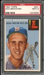 1954 Topps #221 Dick Brodowski PSA 9 MINT
