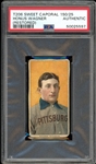 Exceptionally Attractive 1909-11 T206 Sweet Caporal 150/25 Honus Wagner PSA Authentic (Restored)