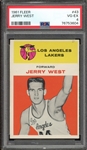 1961 Fleer #43 Jerry West PSA 4 VG-EX