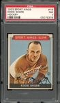 1933 Sport Kings #19 Eddie Shore Hockey PSA 7 NM