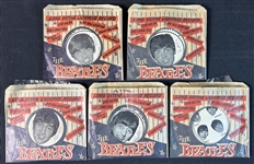 The Beatles Original Licorice Record Candies Group of Five UK 1964
