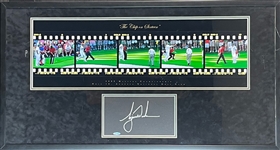 Tiger Woods "The Chip on Sixteen" Signed and Framed Photo UDA