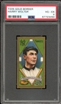 1911 T205 Gold Border Sweet Caporal Harry Wolter PSA 4 VG-EX
