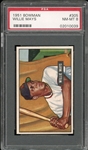 1951 Bowman #305 Willie Mays PSA 8 NM-MT
