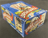 1984 Topps Unopened 36 Pack Wax Box FASC BBCE Authenticated