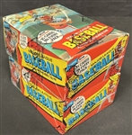 1980 Topps Unopened 36 Pack Wax Box Lot of 2 BBCE Authenticated