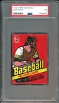 1978 Topps Baseball Wax Pack PSA 7 NM