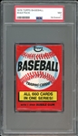 1976 Topps Baseball Wax Pack PSA 7 NM