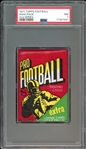 1971 Topps Football Wax Pack 2nd Series PSA 7 NM