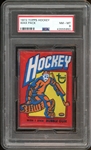 1972 Topps Hockey Wax Pack PSA 8 NM-MT