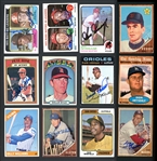 1960s-70s Exceptional Collection Of 106 Hall Of Fame Signed Cards JSA