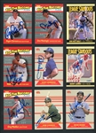1980s-90s Fleer Subset Collection Of 18 All Signed Includes Clemens, Mattingly, Henderson