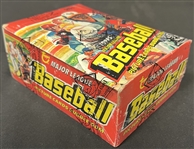1978 Topps Baseball Unopened Wax Box