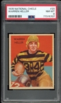 1935 National Chicle #20 Warren Heller PSA 8 NM-MT